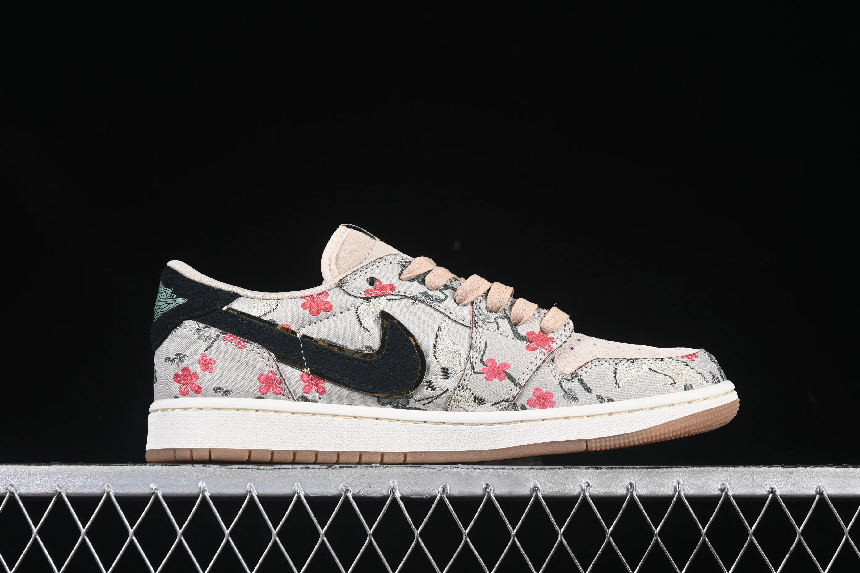 All categories Air Jordan Jordan series basketball shoes Air Jordan 1 Low G version pure original Rui Hachimura x Air Jordan 1 Low OG "Oatmeal" AJ1 Joe 1 Hachimura co-branded low-top cultural casual sneakers HV8293-100
